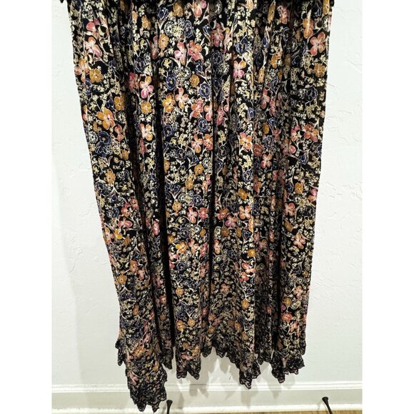 FREE PEOPLE 'Milania' Floral Maxi Dress - Dark Combo - SMALL RRP$168 - Picture 16 of 16